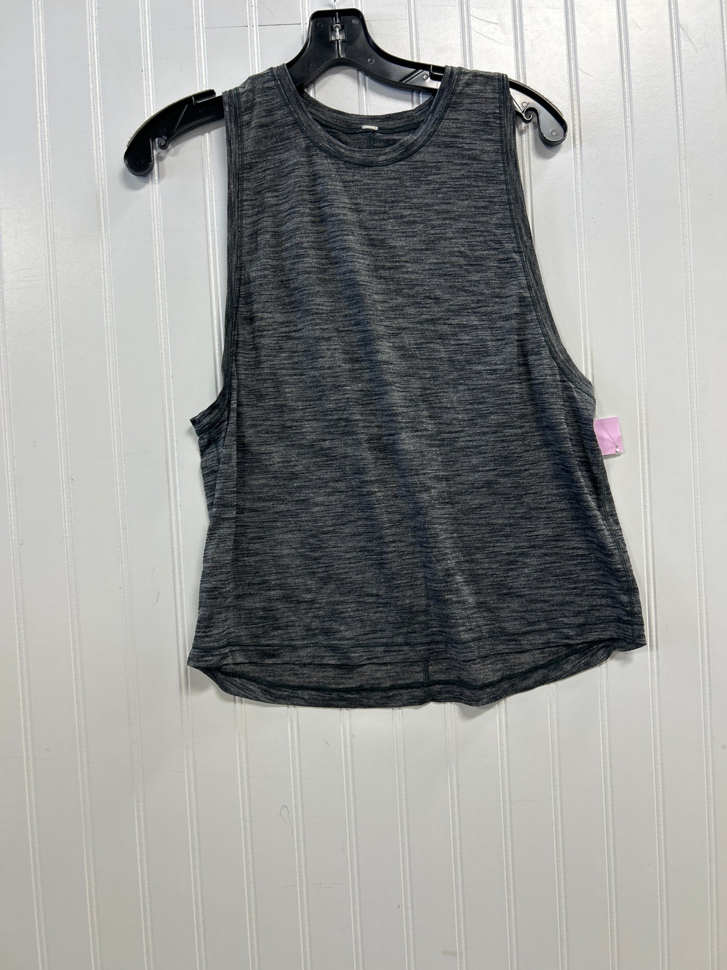 Athletic Tank Top By Lululemon In Grey, Size:12