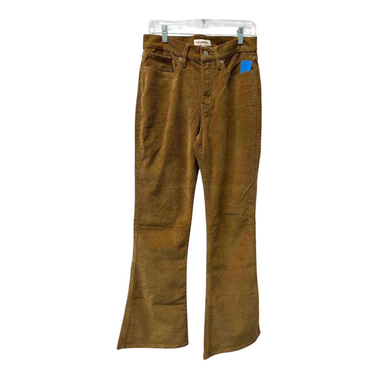 Pants Corduroy By Lucky Brand In Brown, Size:8