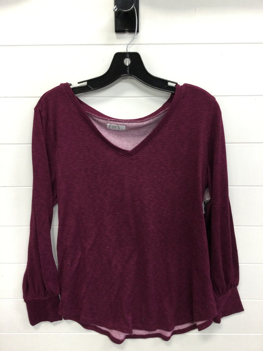 Top Ls By Maurices In Purple, Size:L