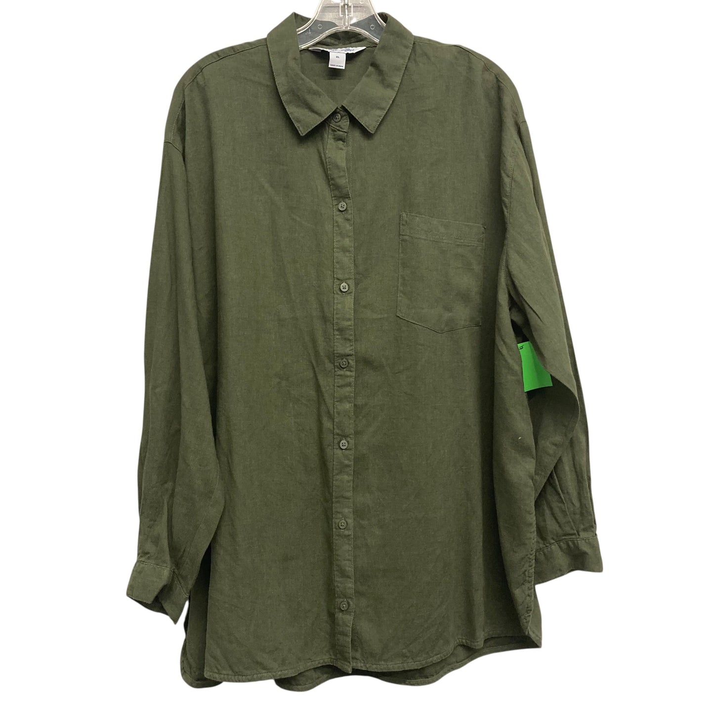 Top Ls Basic By Old Navy In Green, Size:Xl