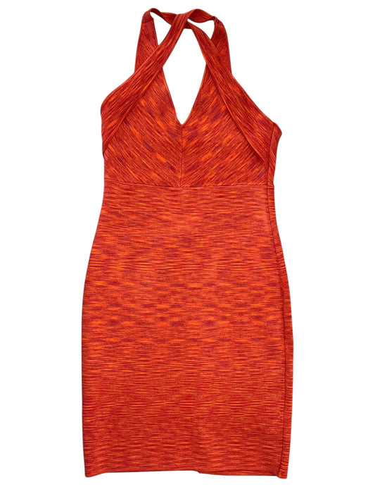 Dress Party Short By Guess In Orange, Size:L