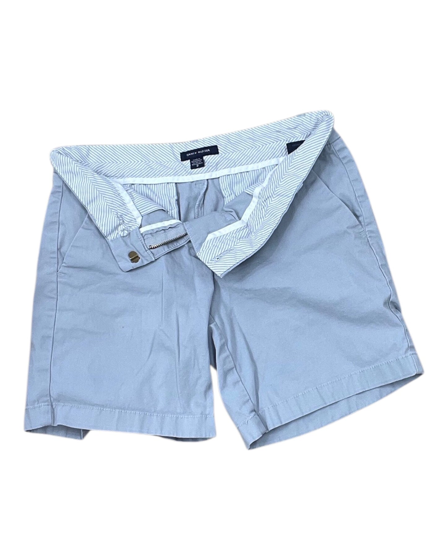 Shorts By Tommy Hilfiger In Grey, Size:2