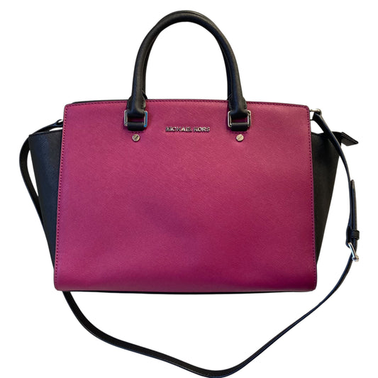 Handbag Designer By Michael Kors In Pink, Size:Medium