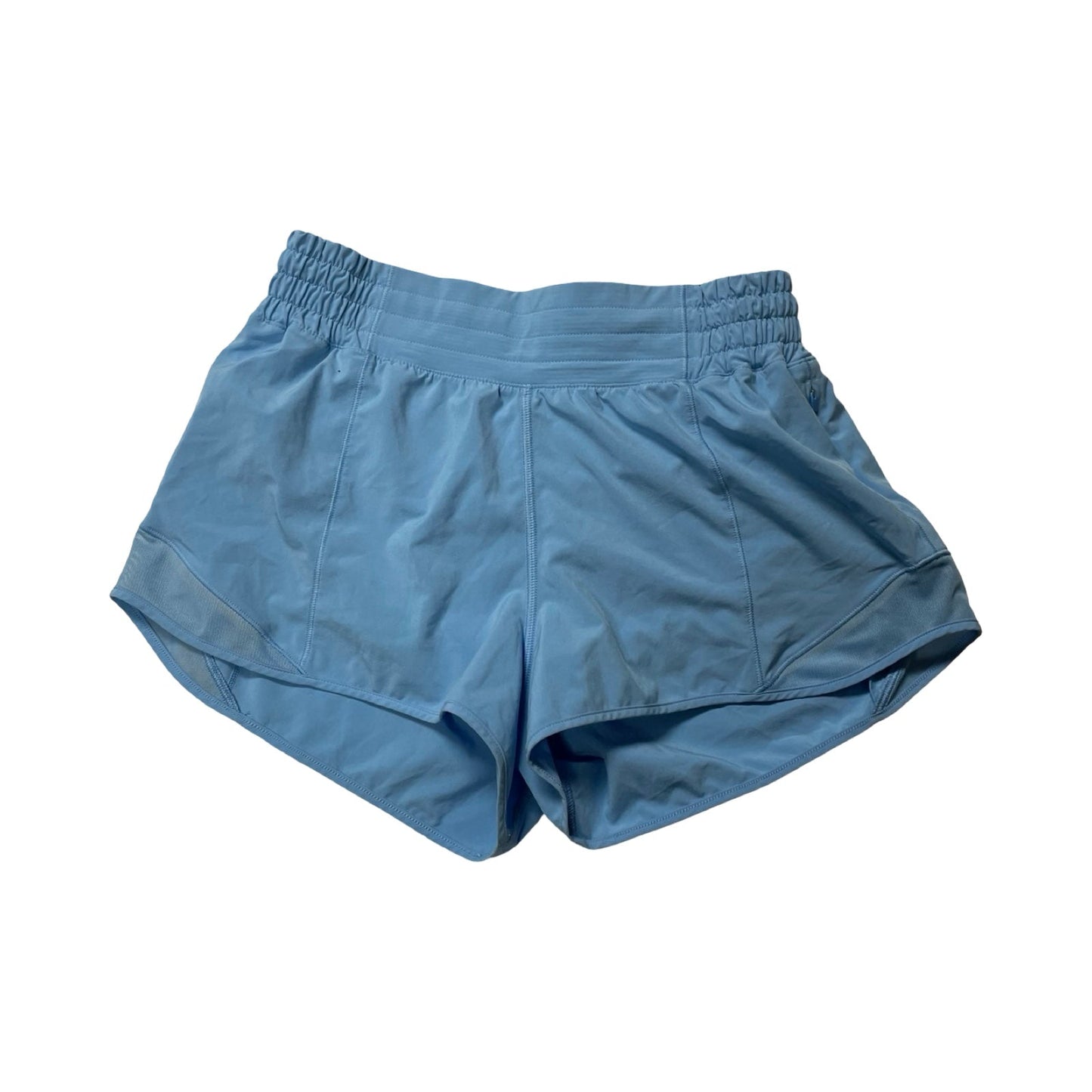 Athletic Shorts By Lululemon In Blue, Size:6