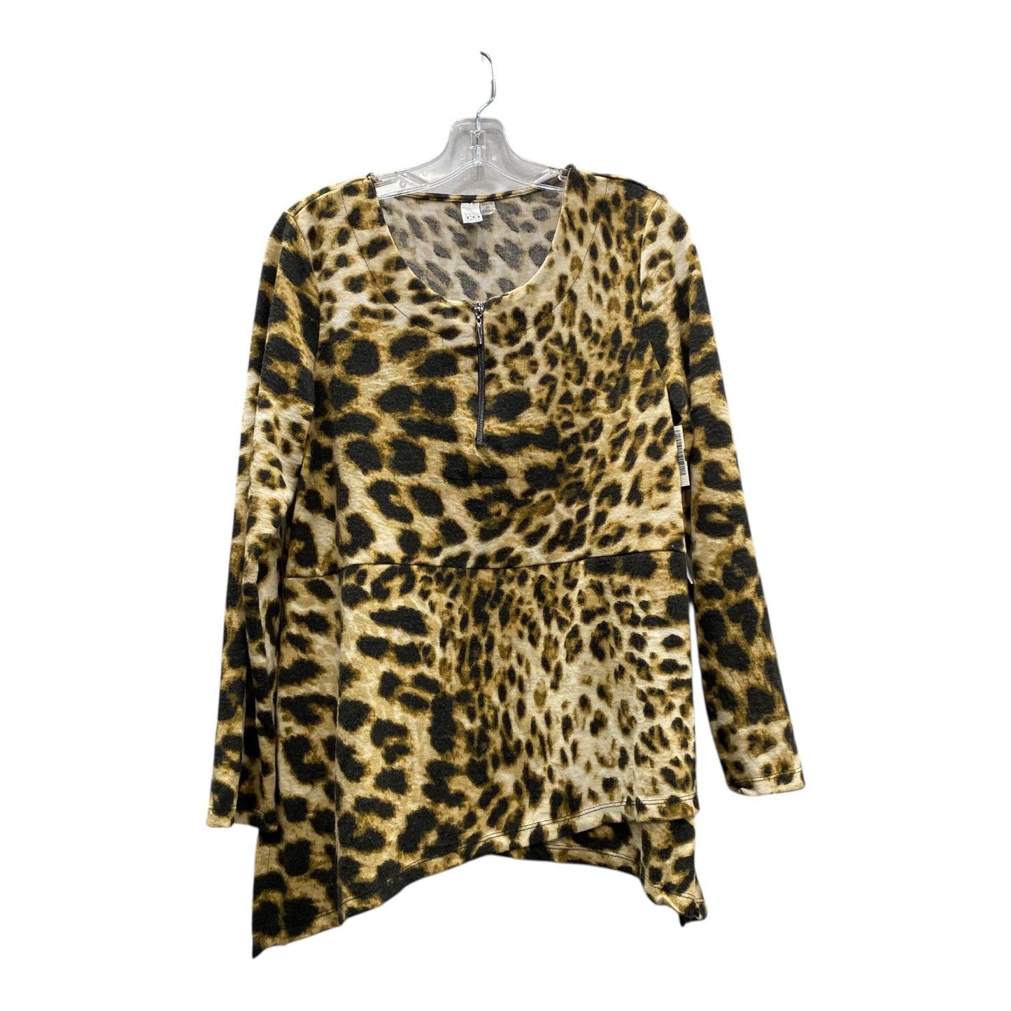 Top Ls By Cme In Animal Print, Size:L