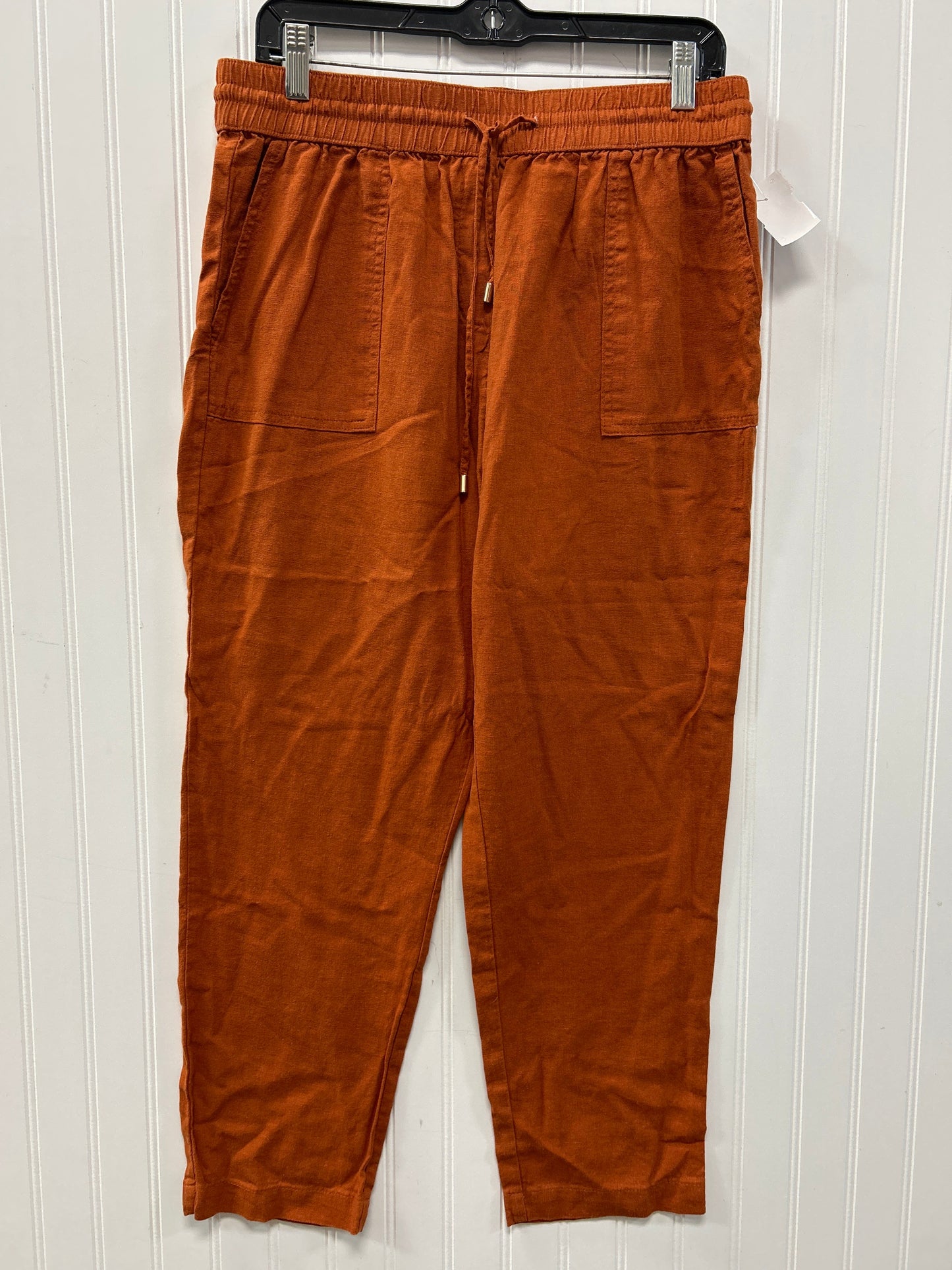Pants Set 2Pc By Calvin Klein In Orange, Size:M