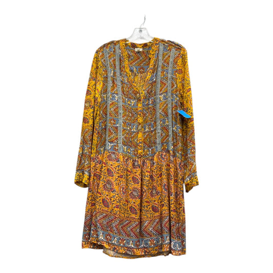 Dress Casual Short By Anthropologie In Yellow, Size:L