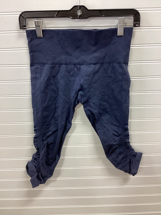 Athletic Leggings Capris By Lululemon In Navy, Size:S