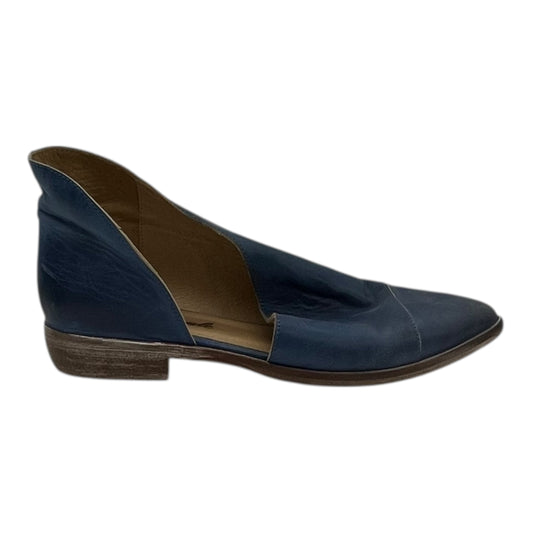 Shoes Flats By Free People In Blue, Size:6.5
