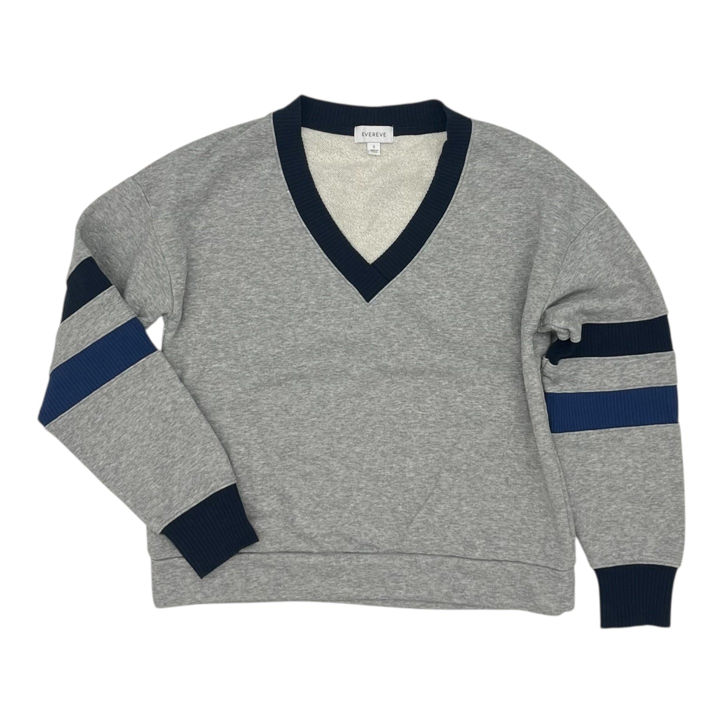 Sweatshirt Crewneck By Evereve In Grey, Size:S