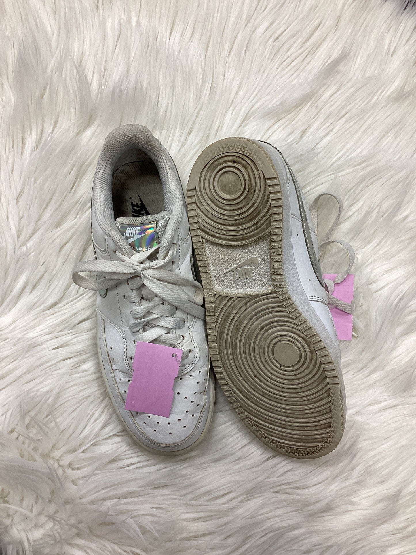 Shoes Flats By Nike In White, Size:7.5