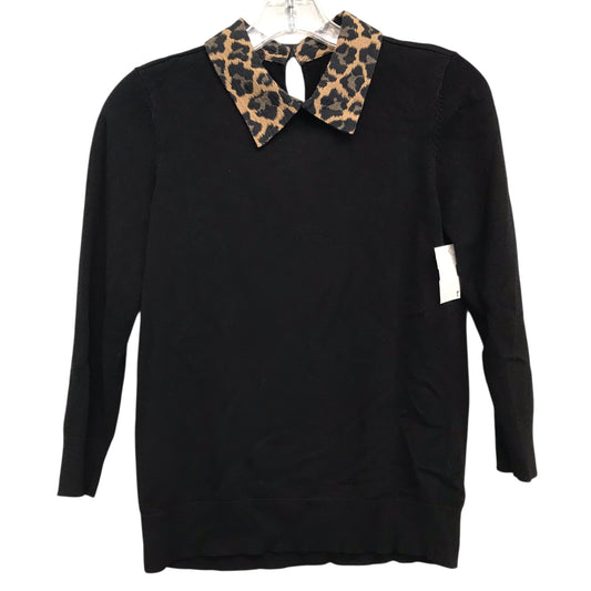 Top Ls By Talbots In Black, Size:Xs