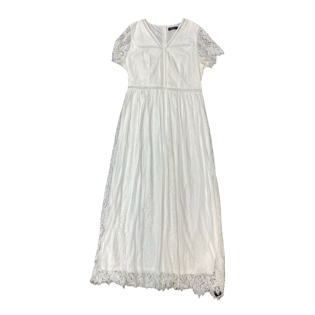 Dress Casual Maxi By Merokeety In White, Size:Xl
