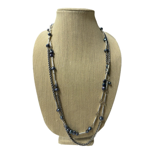 Necklace Layered By Chicos In Blue