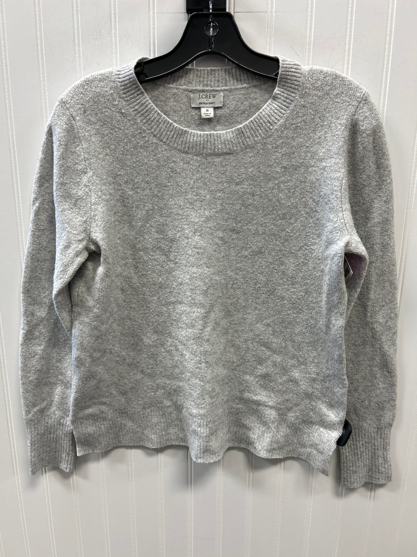 Top Ls By J. Crew In Grey, Size:S