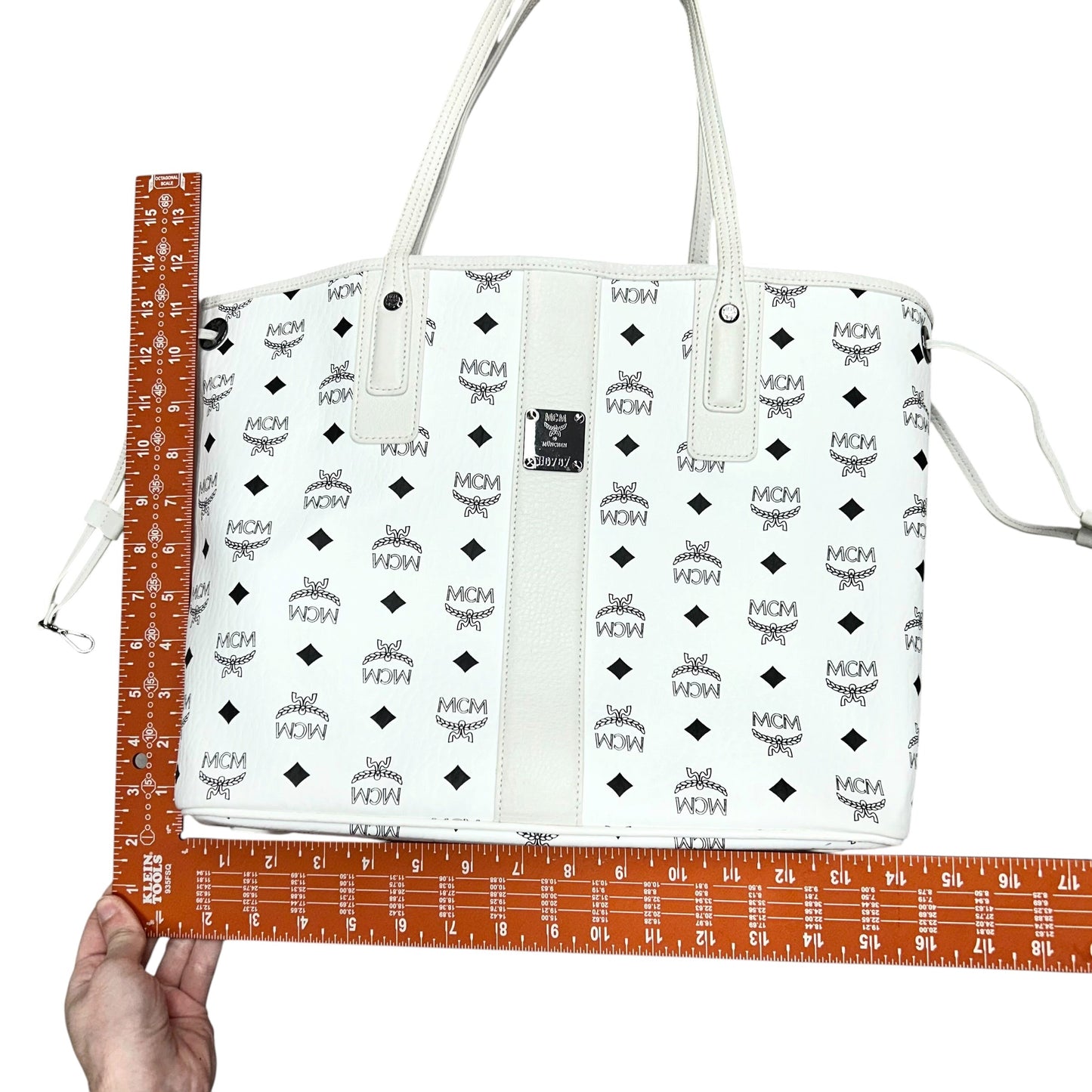 Tote Luxury Designer By Mcm, Size: Medium