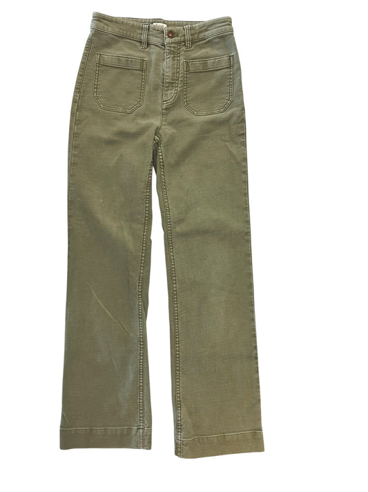 Jeans Straight By Faherty In Green, Size:2