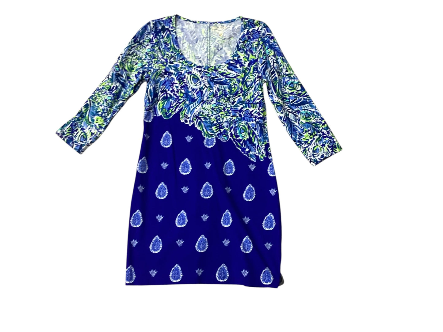 Dress Designer By Lilly Pulitzer In Blue, Size:S