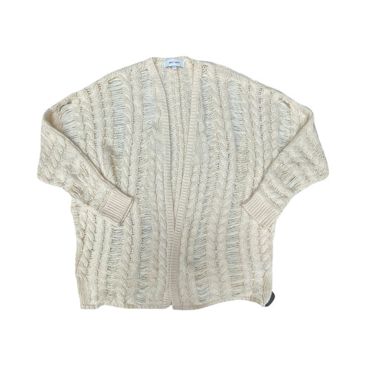 Sweater Cardigan By John + Jenn In Cream, Size:Sp