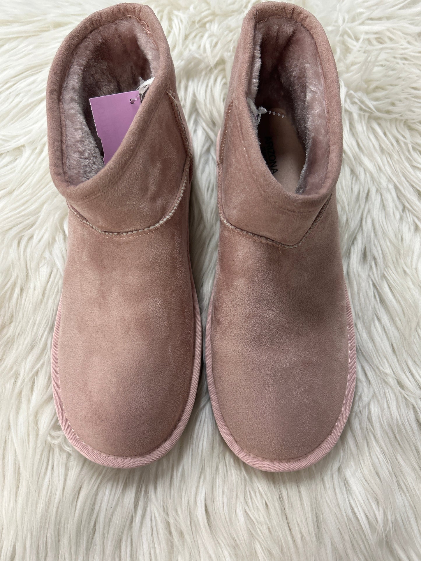 Boots Ankle Flats By Arizona In Pink, Size:10 NEW
