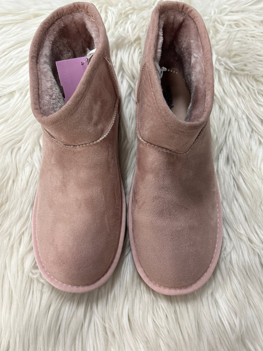 Boots Ankle Flats By Arizona In Pink, Size:10 NEW
