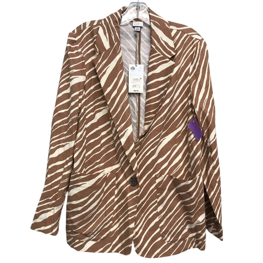 Blazer By A New Day In Zebra Print, Size:M