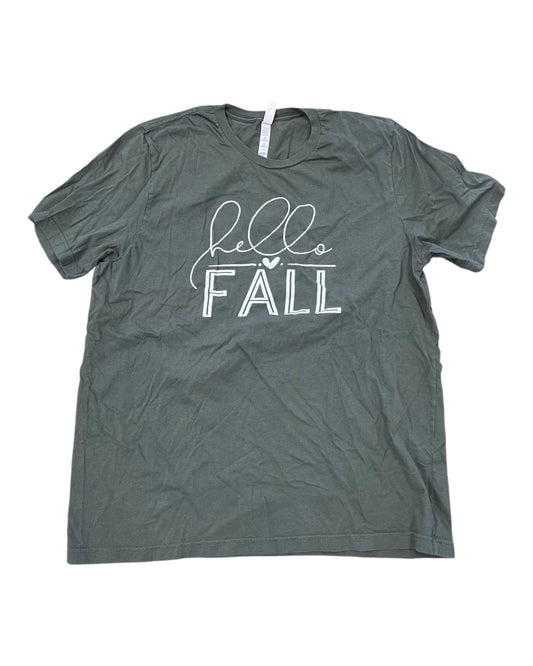 Top Ss Basic By Bella + Canvas In Green, Size:2X