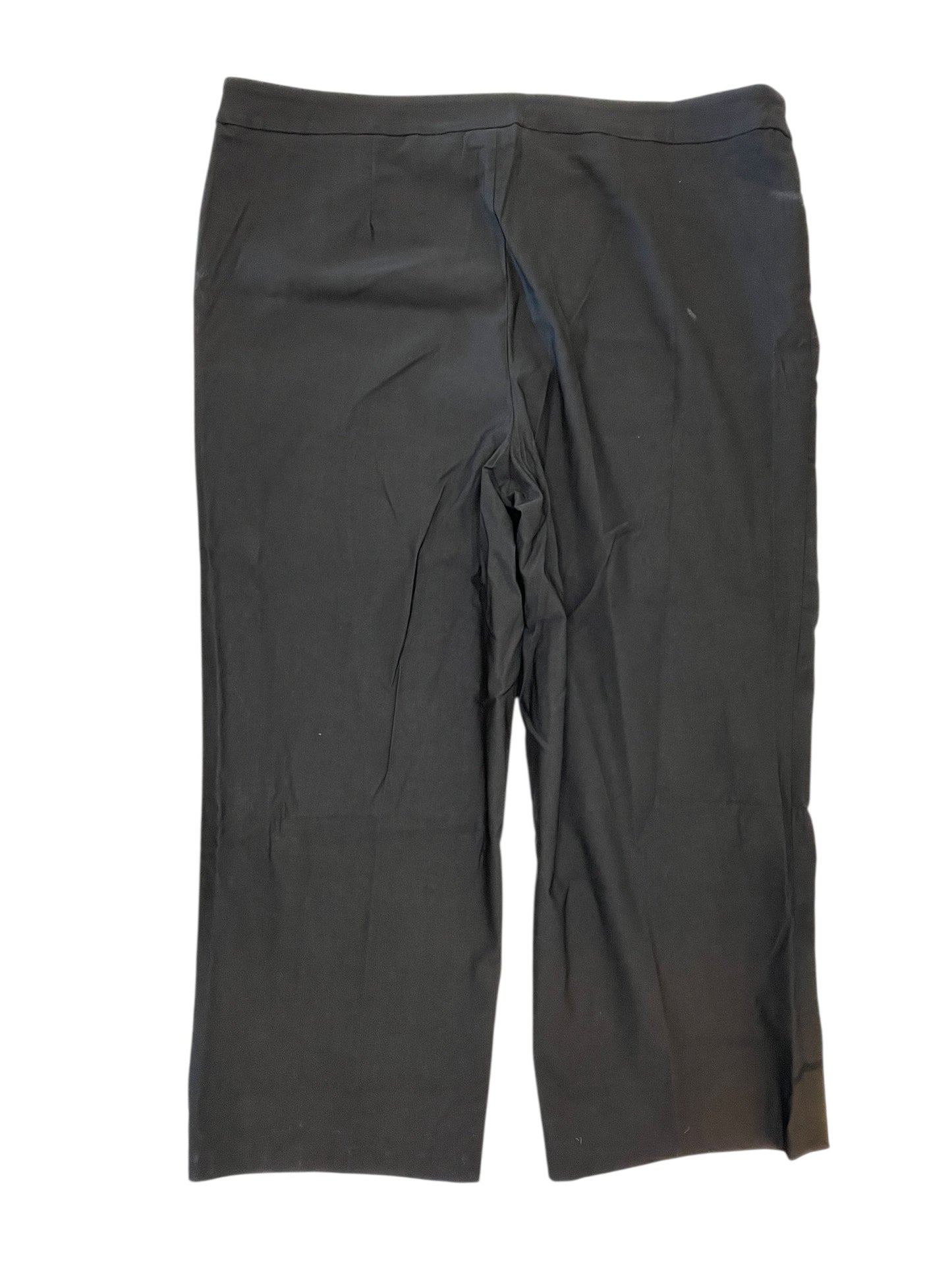 Pants Dress By Tribal In Black, Size:3X