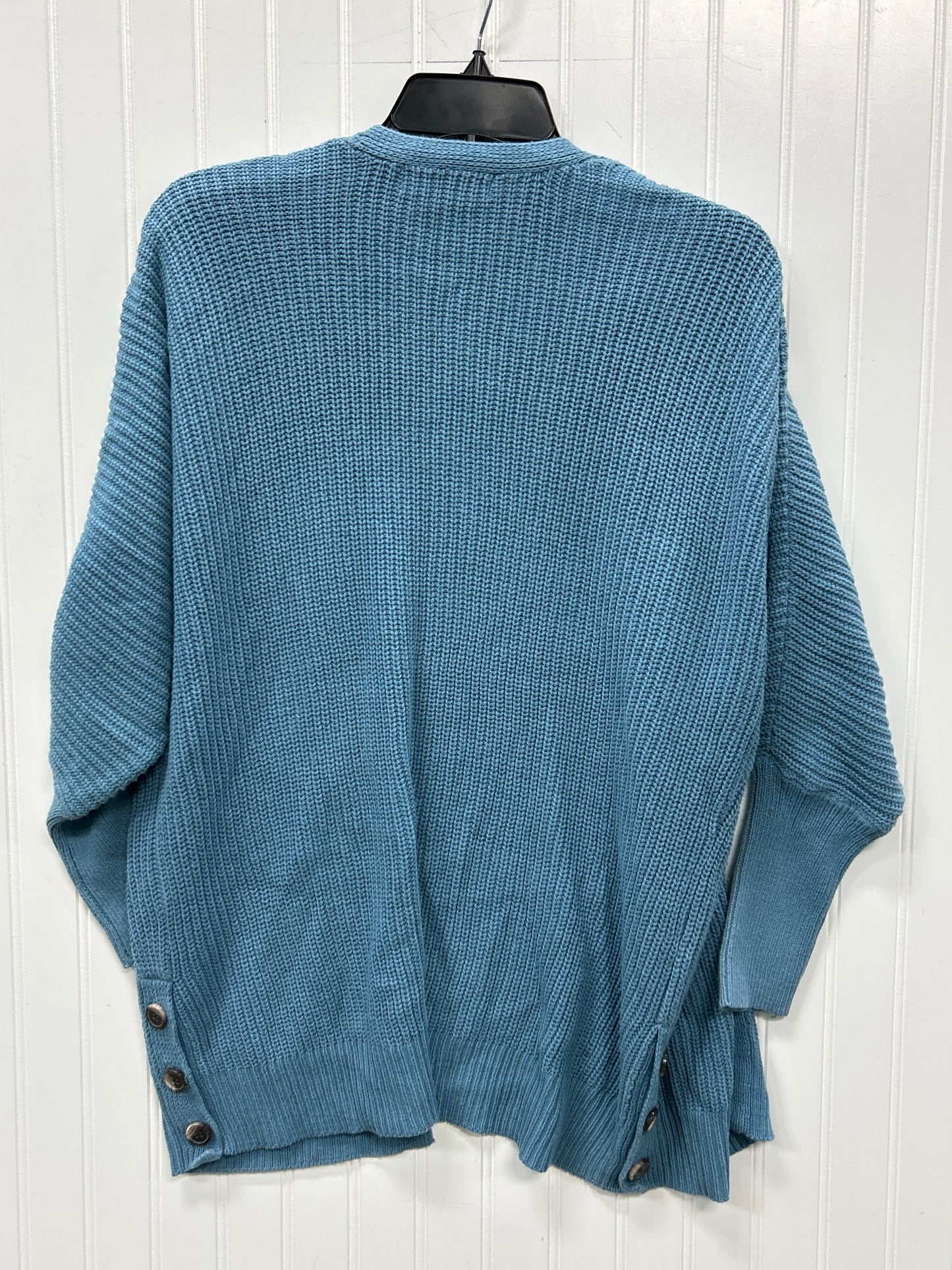 Sweater Cardigan By Marled In Blue, Size:M