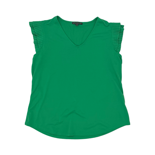 Blouse Ss By Adrianna Papell In Green, Size:M
