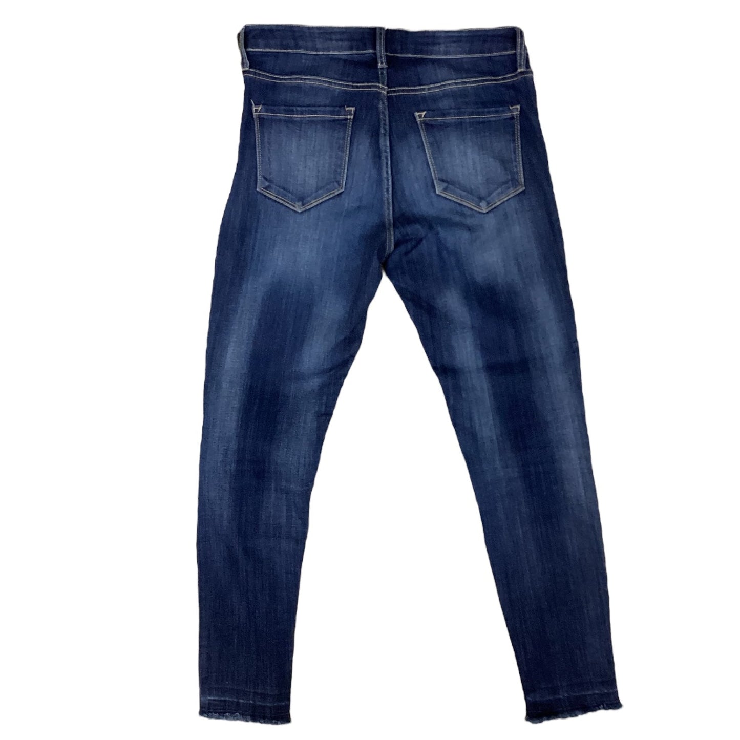 Jeans Skinny By Vervet In Blue Denim, Size:6