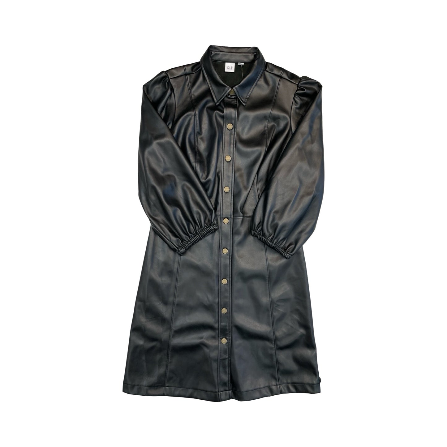 Dress Casual Midi By Gap In Black, Size:M