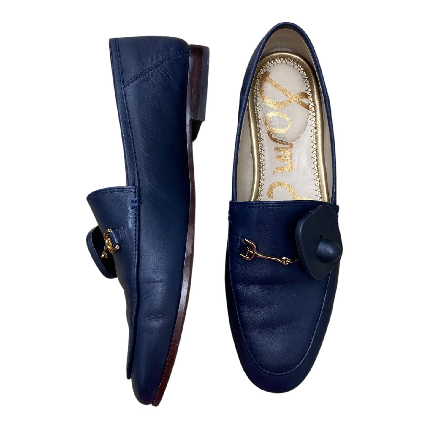 Shoes Flats By Sam Edelman In Navy, Size:8