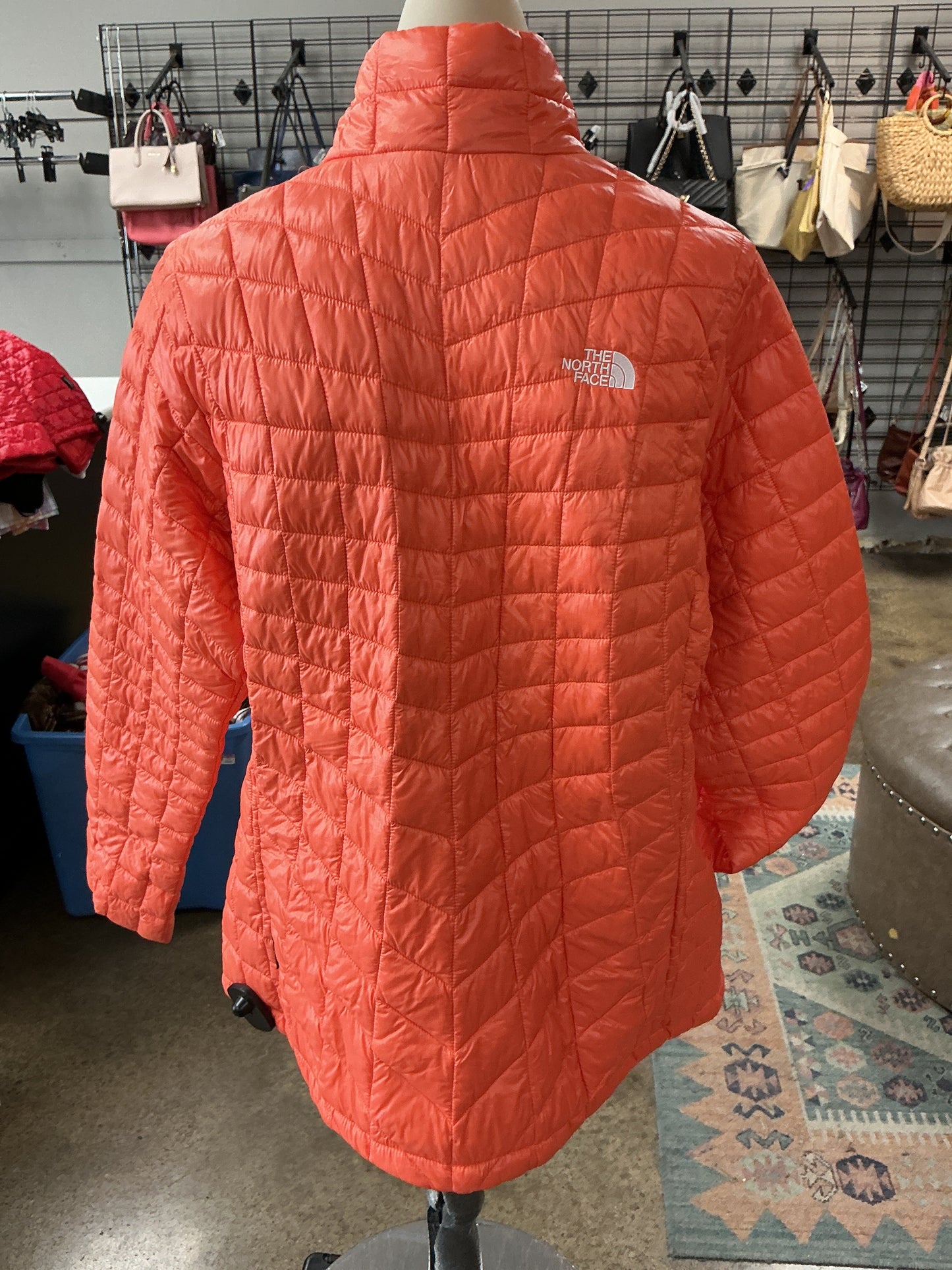Jacket Puffer & Quilted By The North Face In Orange, Size:Xl