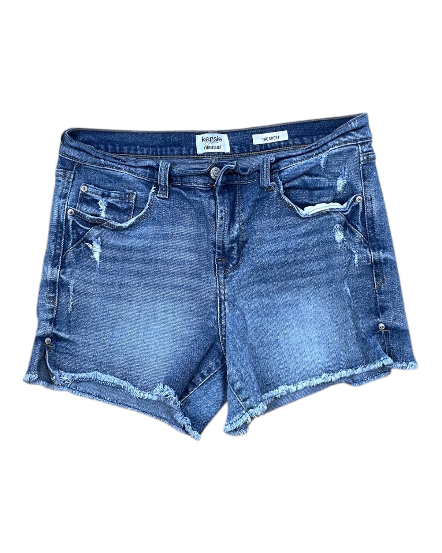 Shorts By Kensie In Blue Denim, Size:6