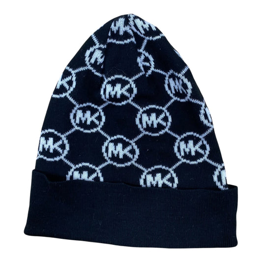Hat Beanie By Michael By Michael Kors In Black & White