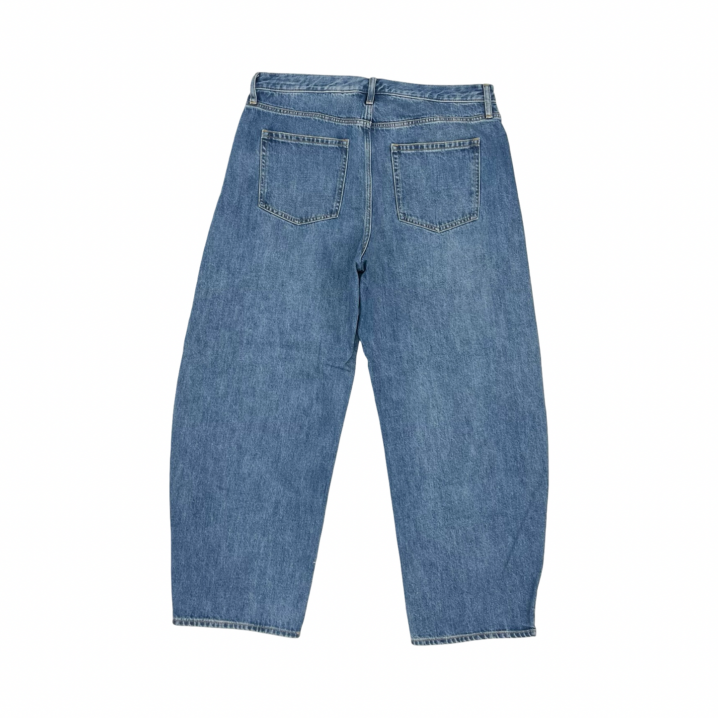 Jeans Wide Leg By Gap In Blue Denim, Size:16
