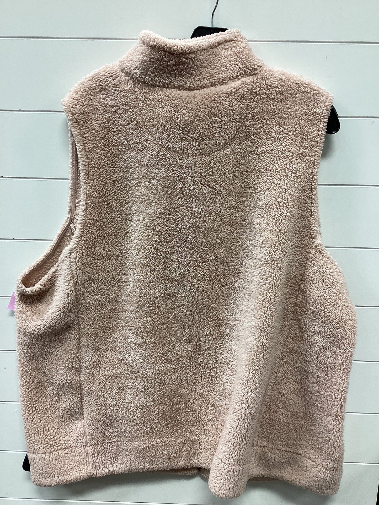 Vest Faux Fur & Sherpa By For The Republic In Pink, Size:3X