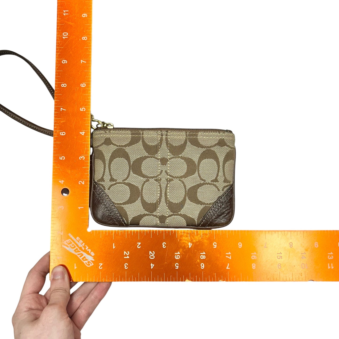 Wristlet Designer By Coach, Size: Small