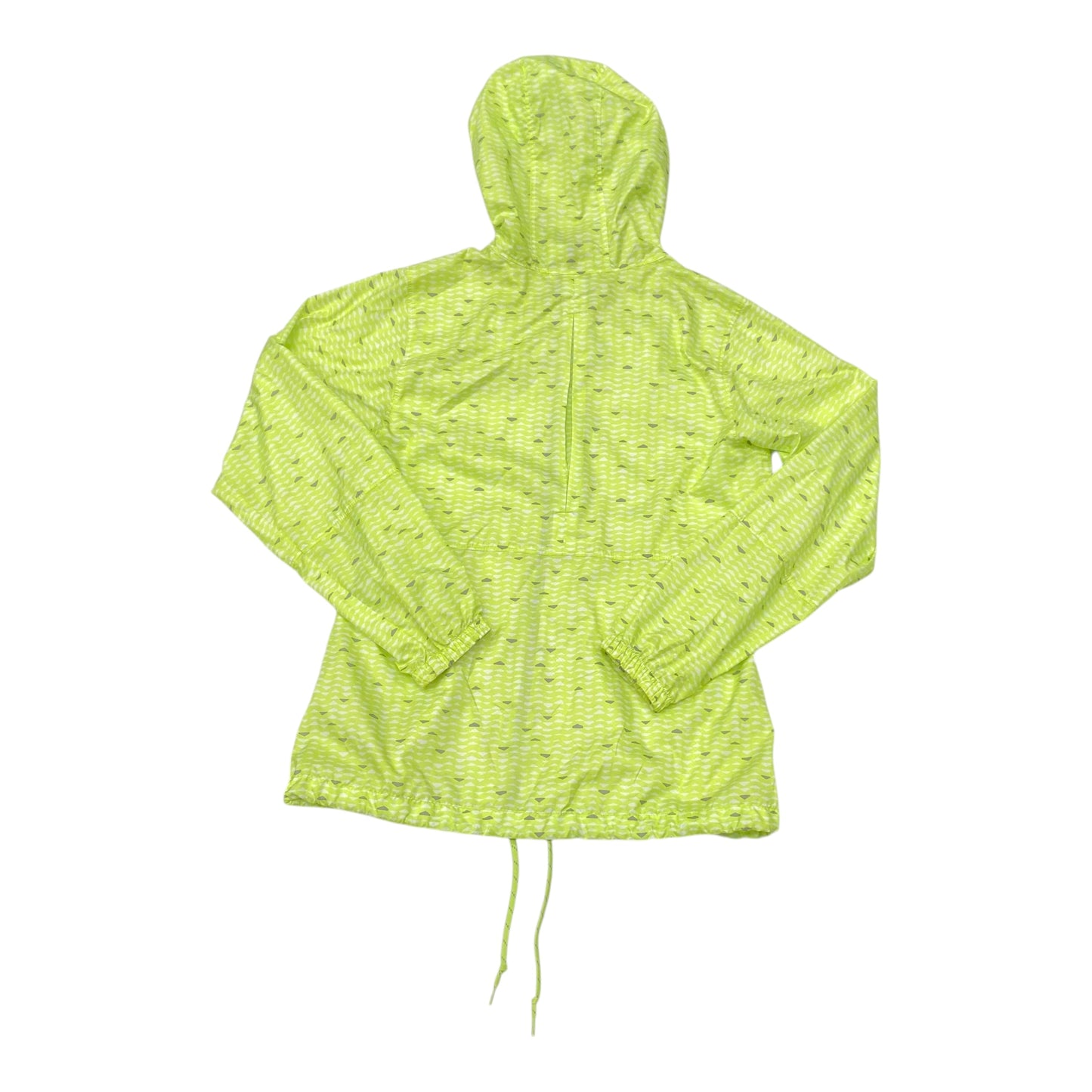 Jacket Windbreaker By Columbia In Green, Size:S