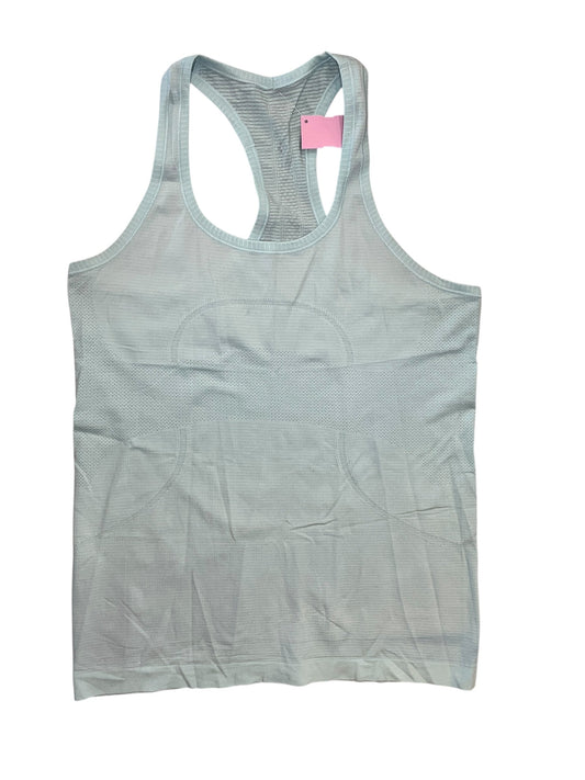 Athletic Tank Top By Lululemon In Teal, Size:M