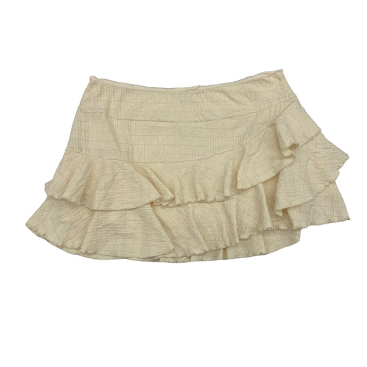 CREAM WILD FABLE SKIRT MINI & SHORT, Size 2X