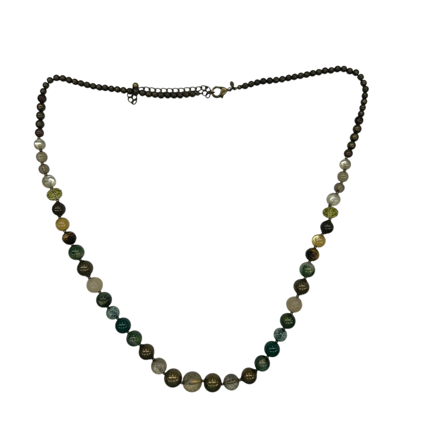 Necklace Other By Clothes Mentor In Brown & Green