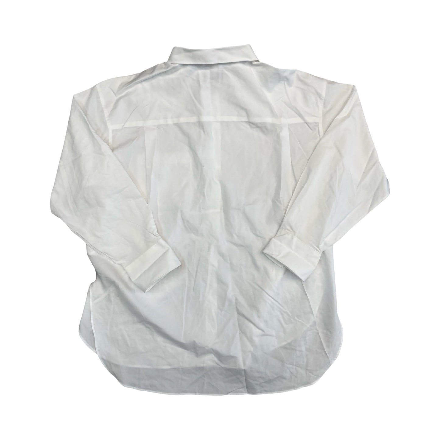Top Ls By Lands End In White, Size:Mp