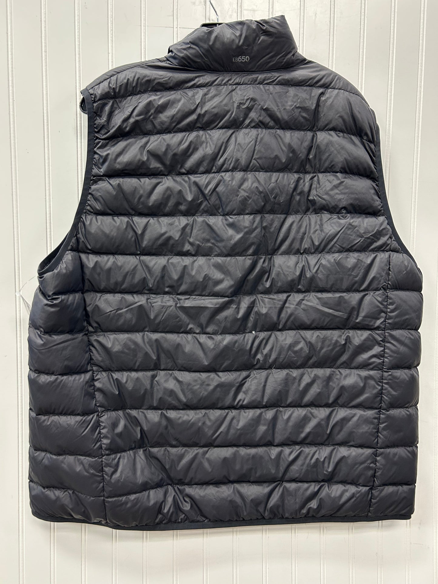 Vest Puffer & Quilted By Eddie Bauer In Blue, Size:2X