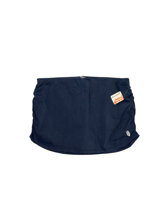 Skort By Free People In Blue, Size:Xl