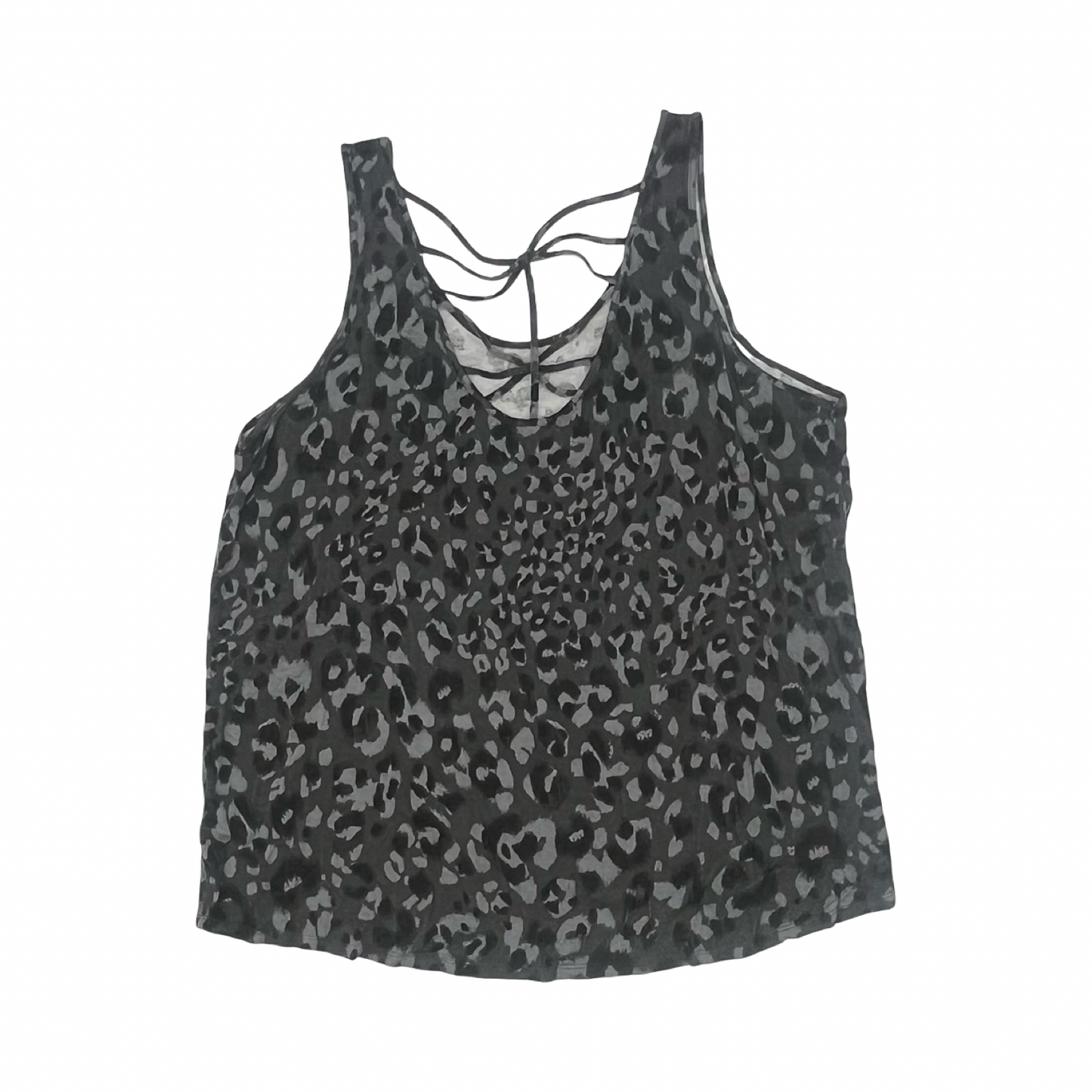 Top Sleeveless By Maurices In Grey, Size:2X