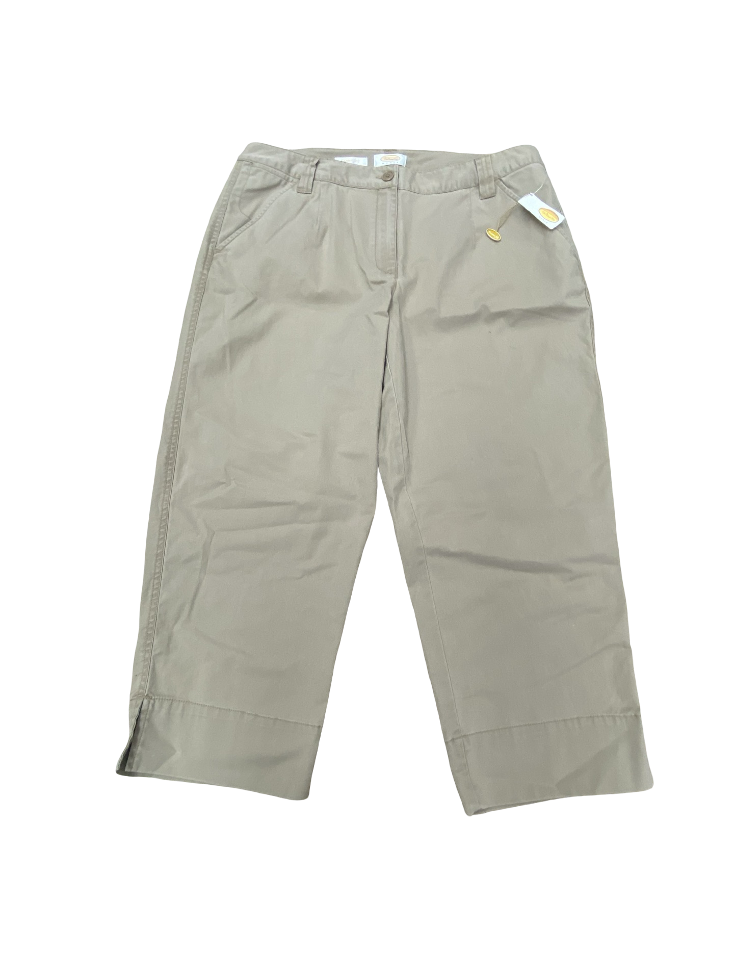 Pants Cropped By Talbots In Brown, Size:16