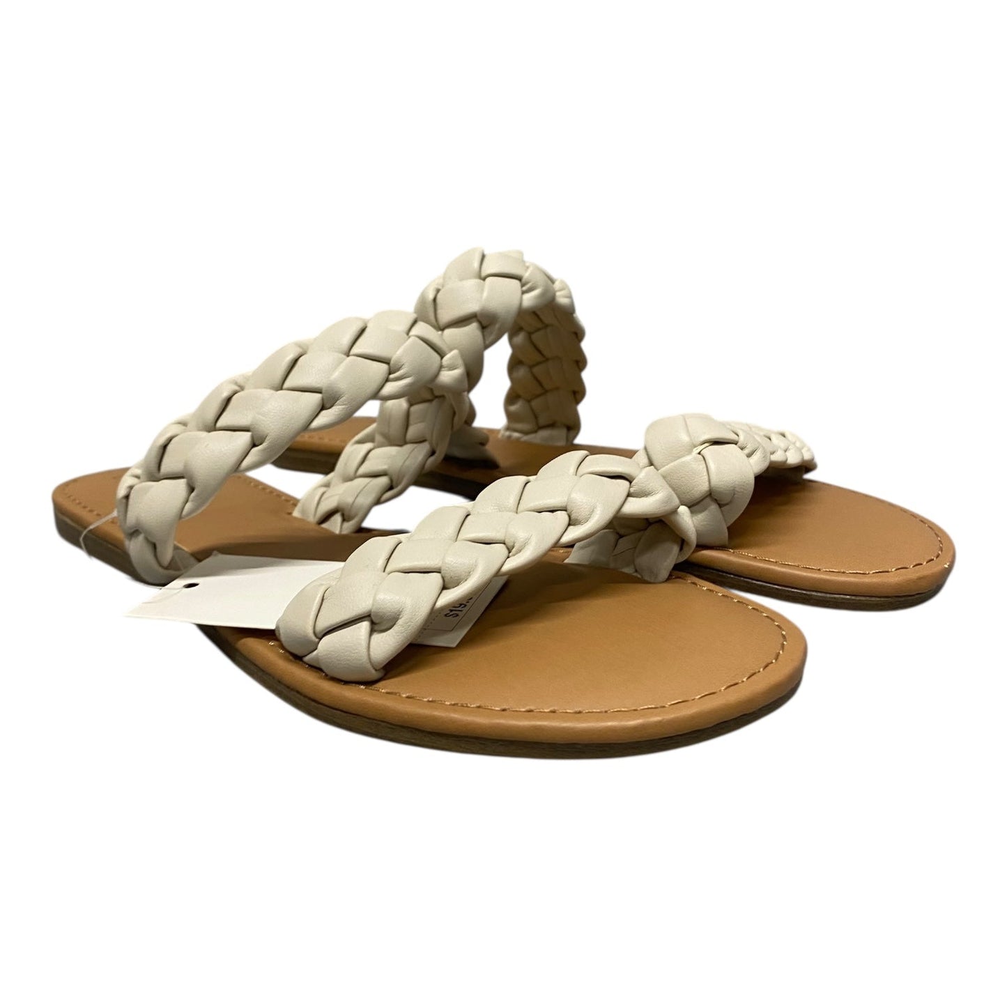 Sandals Flats By A New Day In Beige, Size:10