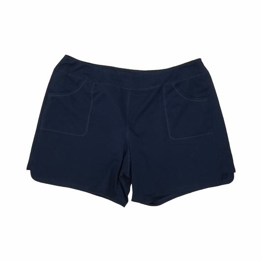 Athletic Shorts By Clothes Mentor In Navy, Size:3X